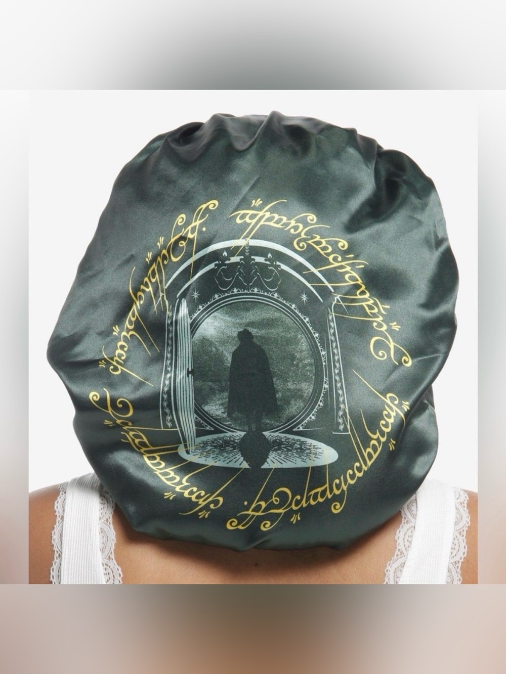 Lord of the Rings Reversible Satin Bonnet- New